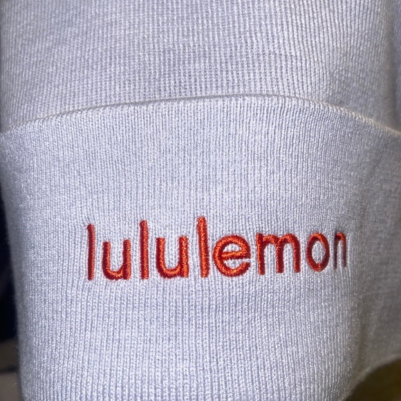 Lululemon Warm Revelation Beanie Hat Serene Blue/Sunburst Orange One Size Unisex main image 10